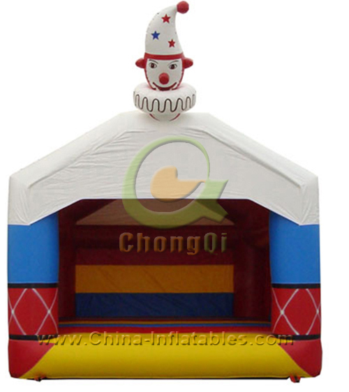 inflatable clown bouncer